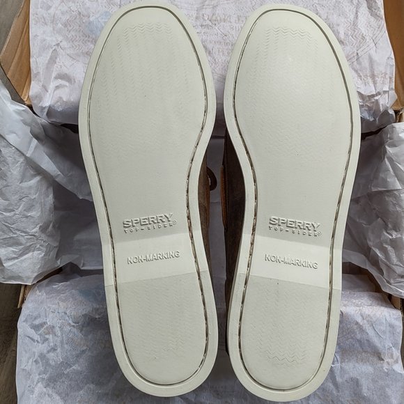 Sperry Top-Sider Women's A/O BROWN 2 Eye Boat Shoes | 9265562 | NWT - Picture 2 of 8